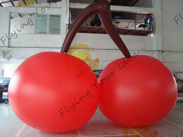 Красной воздушные шары ПВК 3м высокой сформированные вишней для дисплея торговой ярмарки